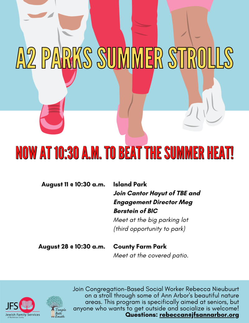 Banner Image for A2 Parks Summer Strolls