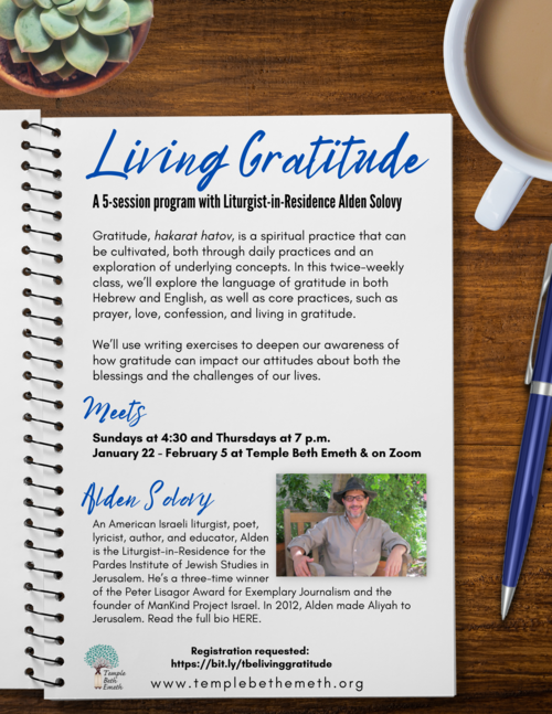 Banner Image for Living Gratitude